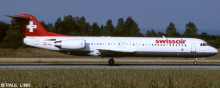 Swissair Fokker F-100 Decal