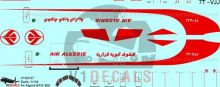 Air Algerie Boeing 737-800 Decal