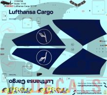 Lufthansa Cargo Boeing 777-200 Decal