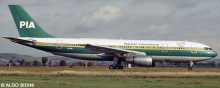 PIA Pakistan International Airlines Airbus A300B4 Decal
