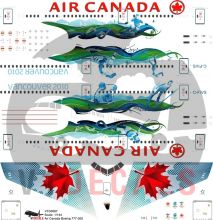 Air Canada -Boeing 777-300 Decal