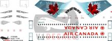Air Canada Airbus A319 Decal